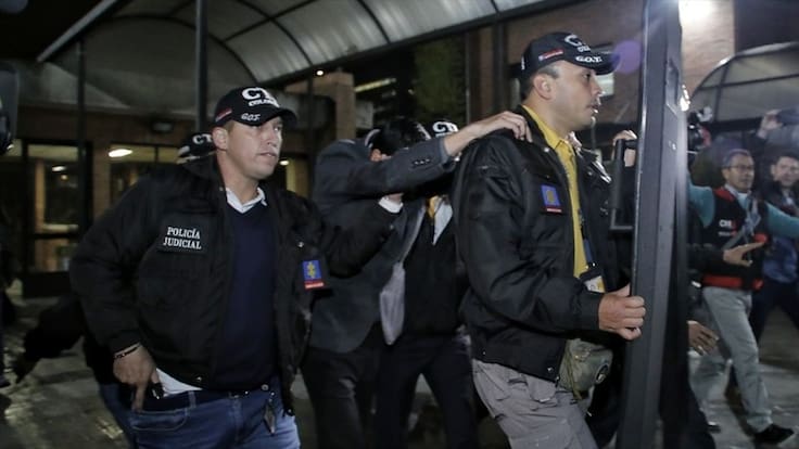 Juan Carlos Madero fue capturado por el escándalo de las “chuzadas” de las que fue víctima el fiscal general de la Nación. Foto: Colprensa
