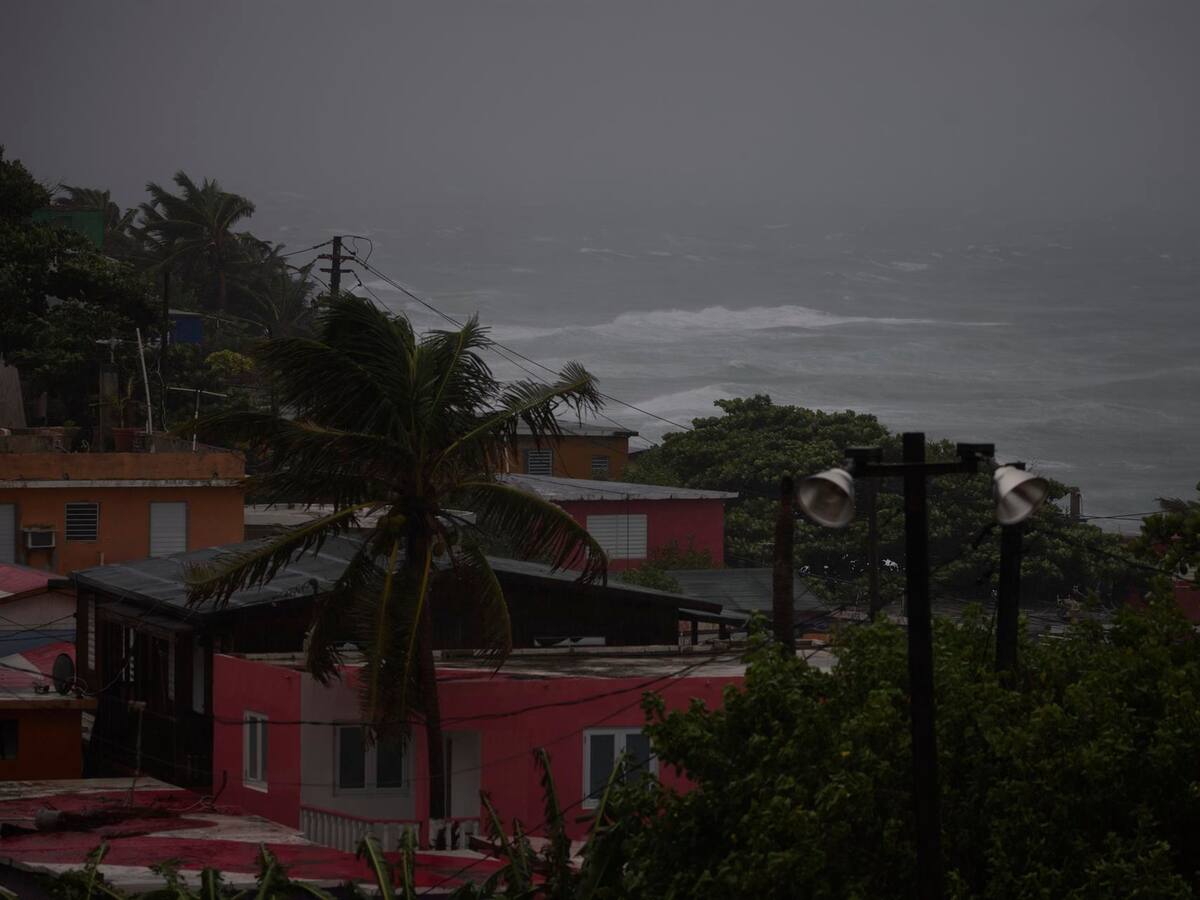 El huracán Fiona provocó un apagón en Puerto Rico al tocar tierra