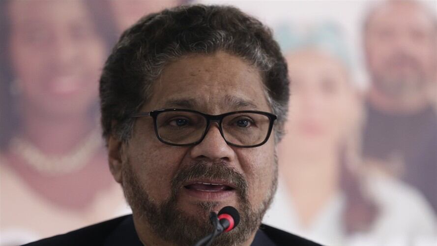 La carta de Iván Márquez en la que acusa al Gobierno de querer causar una guerra con Venezuela. Foto: Colprensa