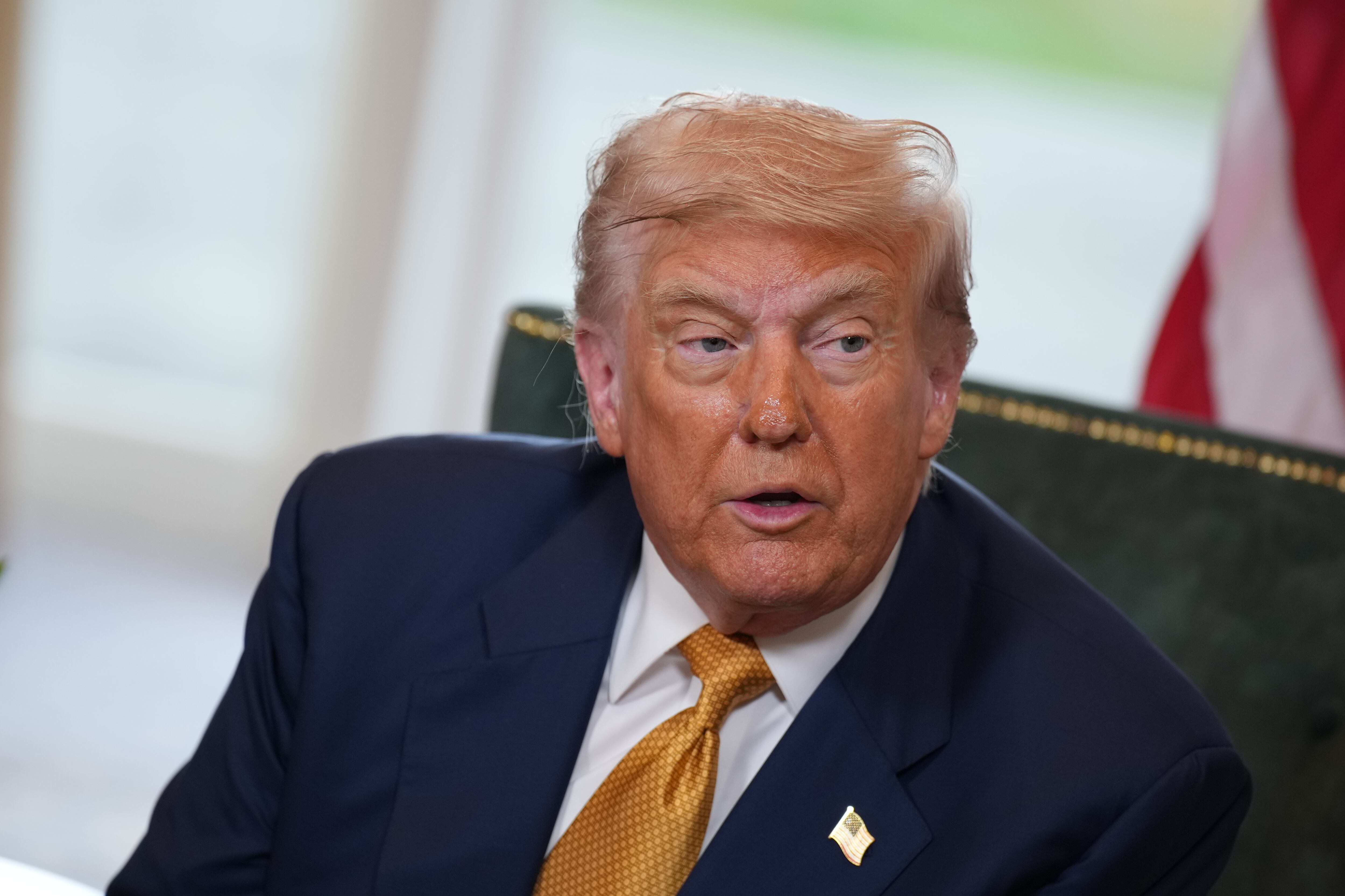 Presidente de Estados Unidos Donald Trump. Foto: Andrew Harnik/Getty Images