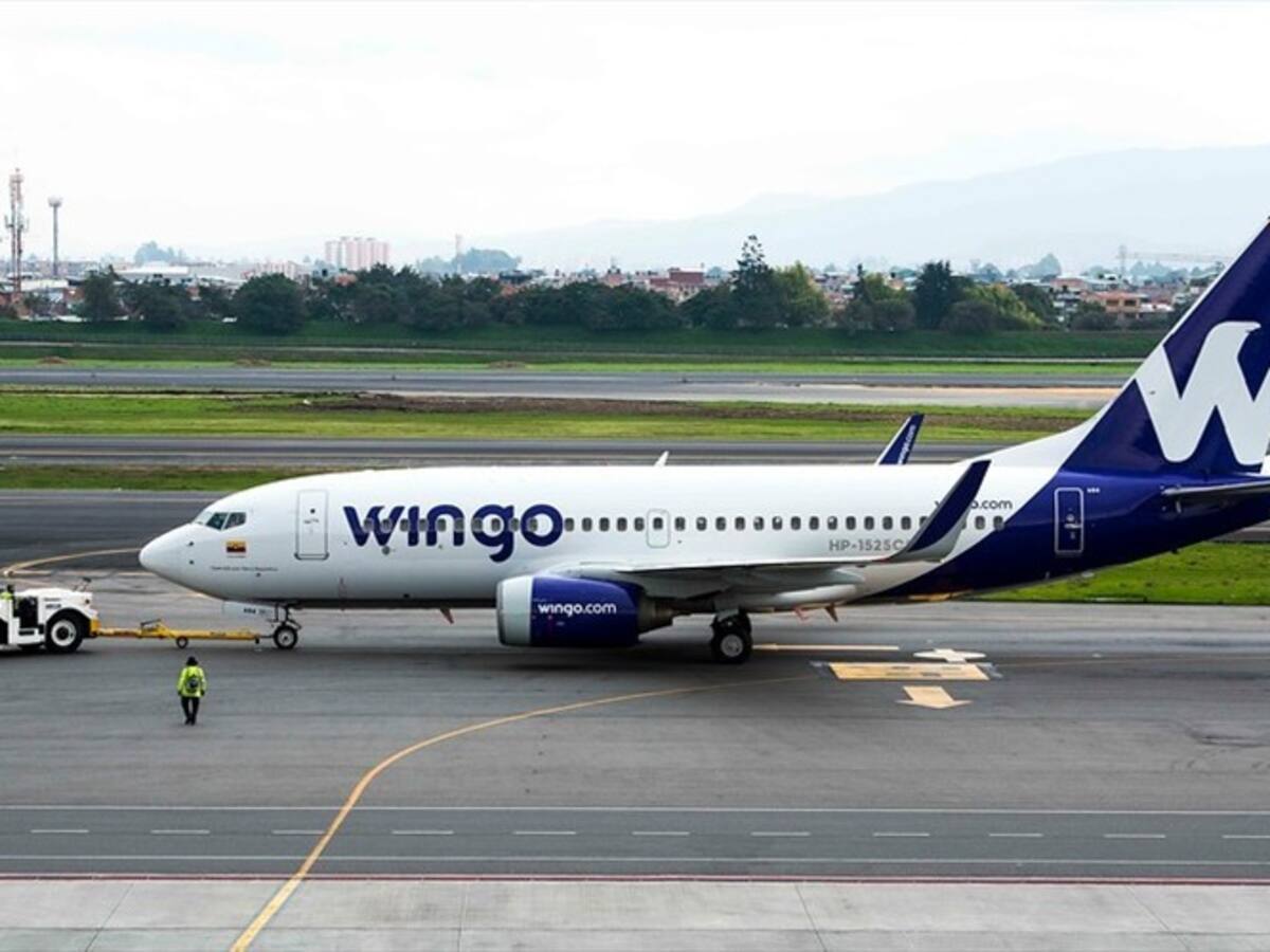 Wingo inició operaciones en su nueva ruta entre Bogotá y Cali