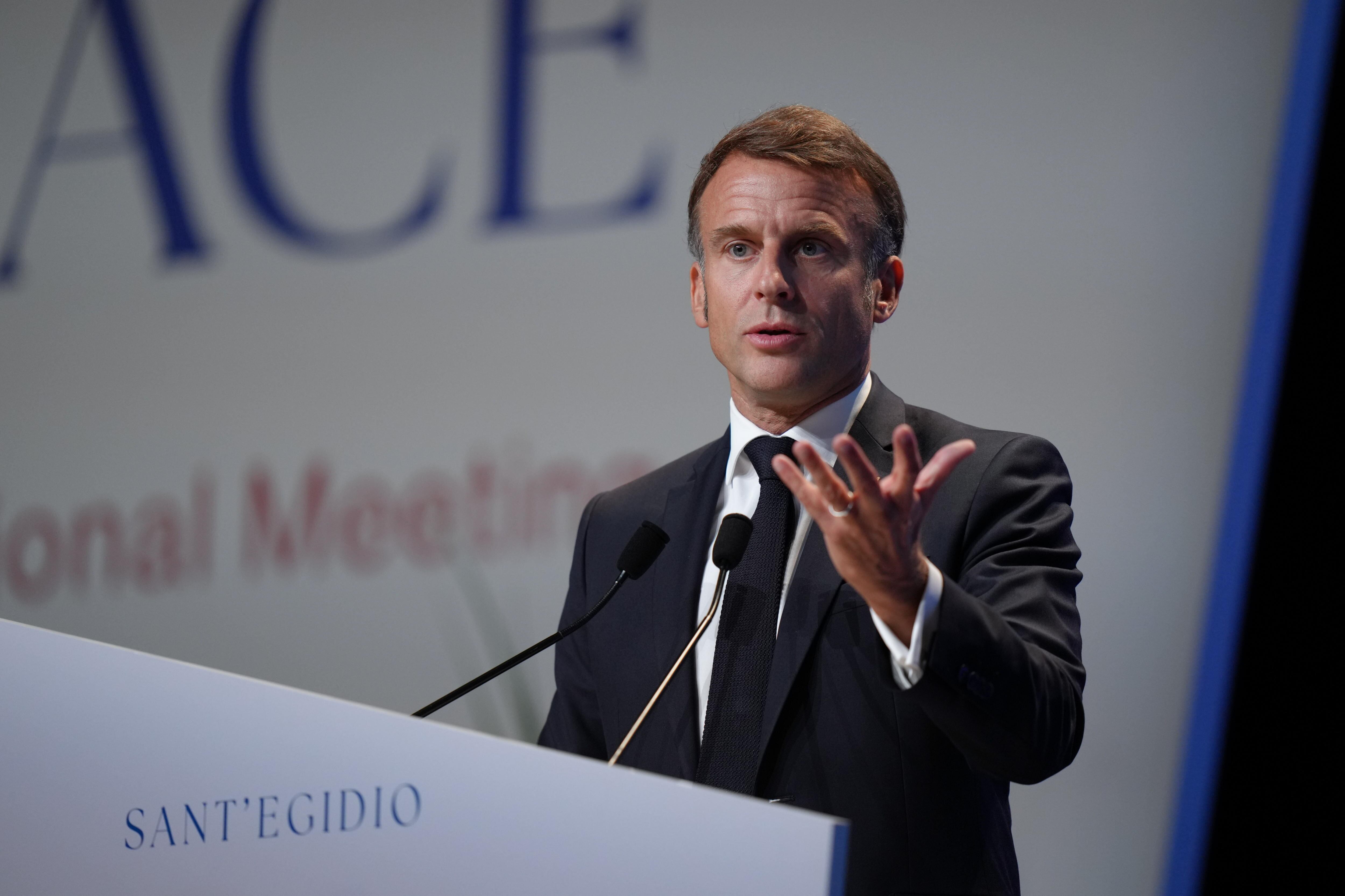 Emmanuel Macron. Foto: EFE.