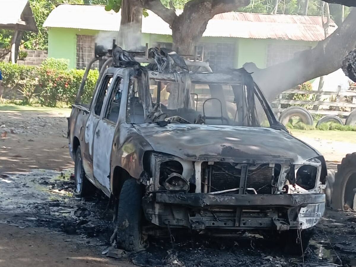 Queman otro vehículo utilizado por la empresa Afinia en zona rural de Cereté, Córdoba