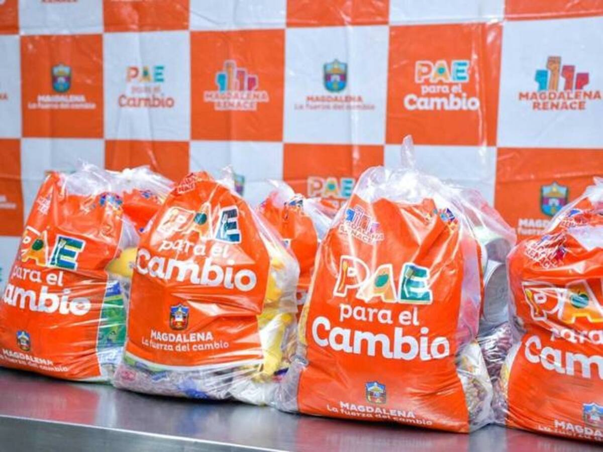 Gobernación anuncia la entrega masiva del PAE en el Magdalena