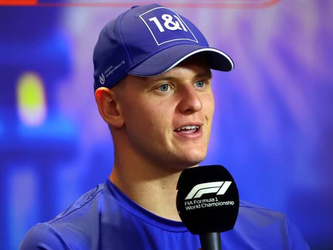 Mick Schumacher. (Photo by Bryn Lennon/Getty Images)