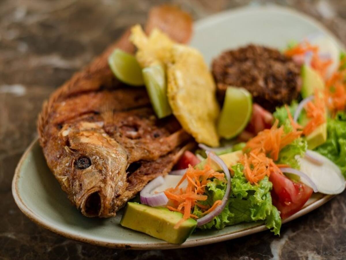 Receta: Mojarra al estilo cartagenero