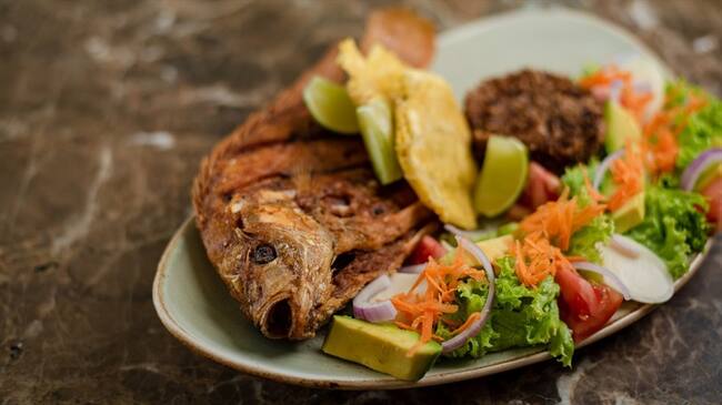 Foto: Mojarra estilo cartagenero / Blue Restaurante Bar & Lounge