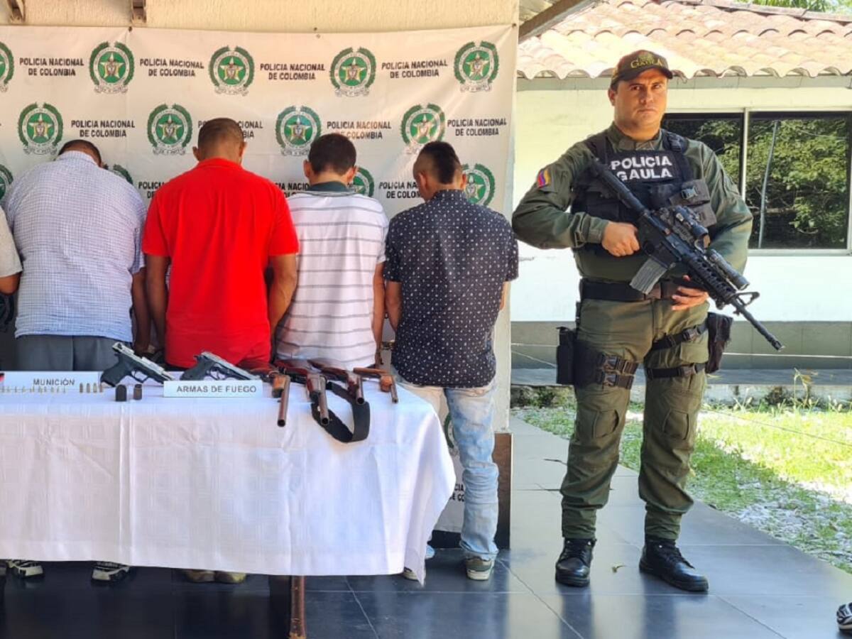 Capturados seis extorsionistas que generaban zozobra entre Caldas y Tolima
