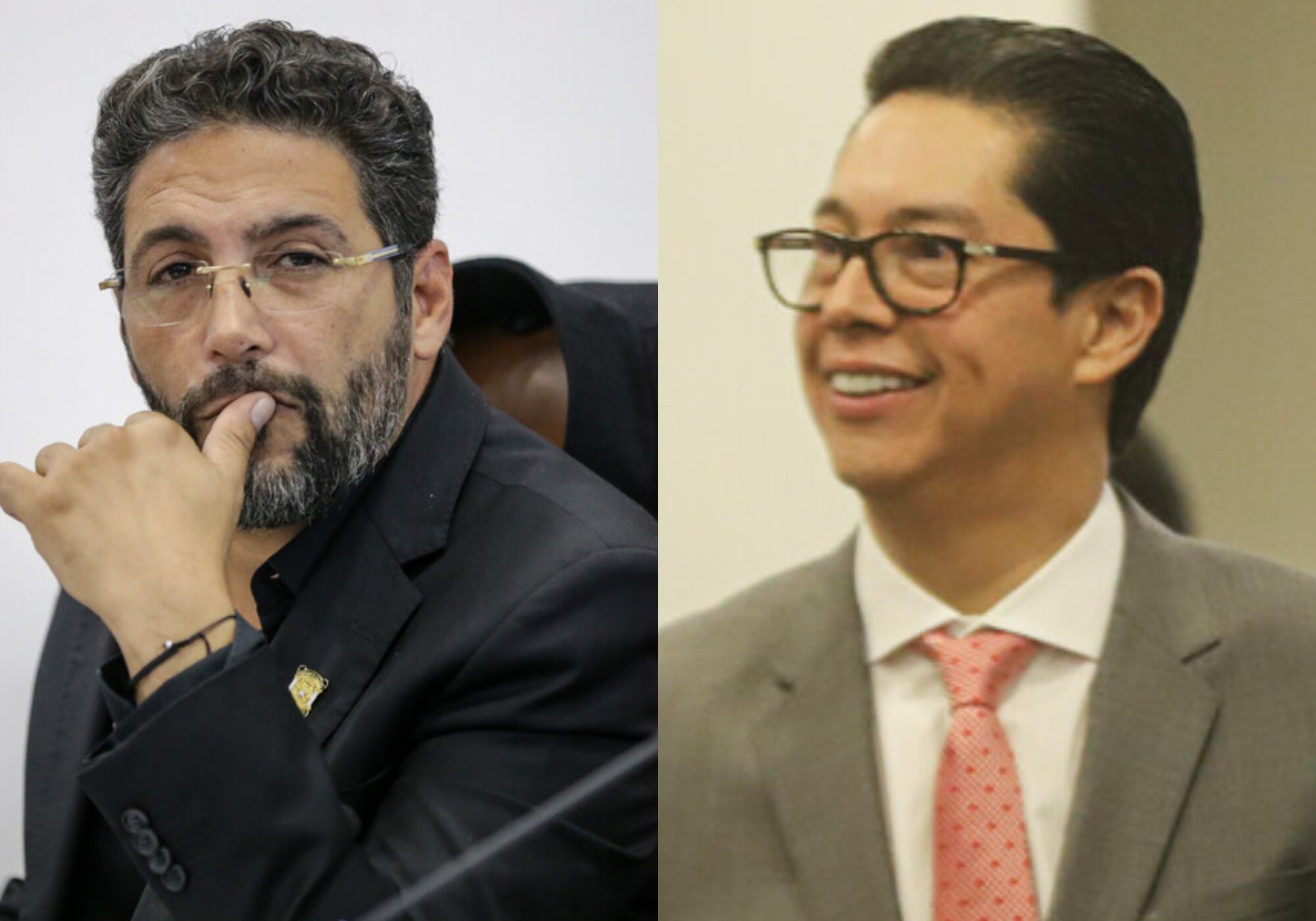 Agmeth Escaf y Pedro Flórez. Foto: Colprensa.