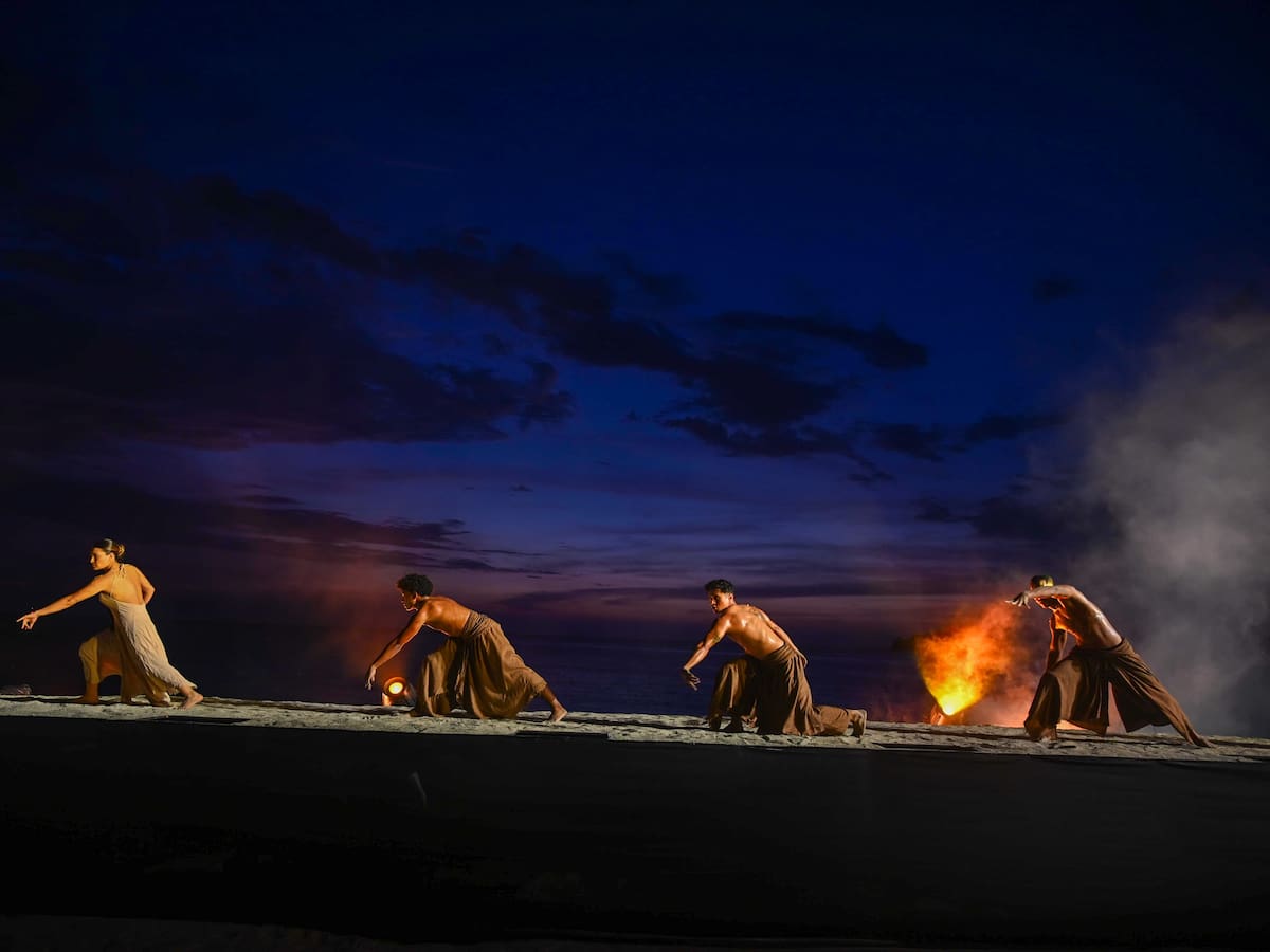 Santa Marta celebró sus 500 años con una ceremonia frente al mar