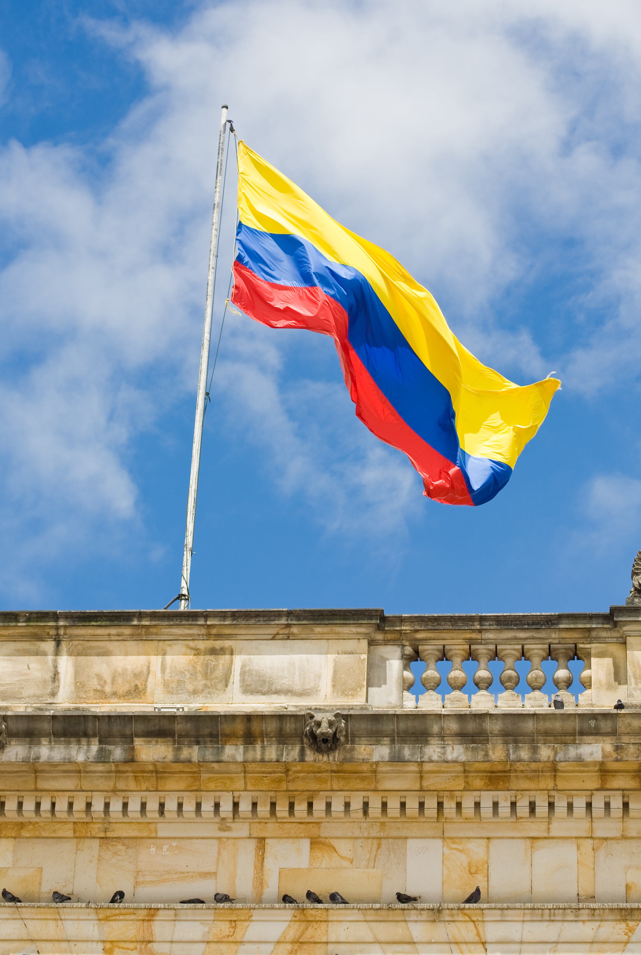 Bandera Colombia. Foto: Getty Images