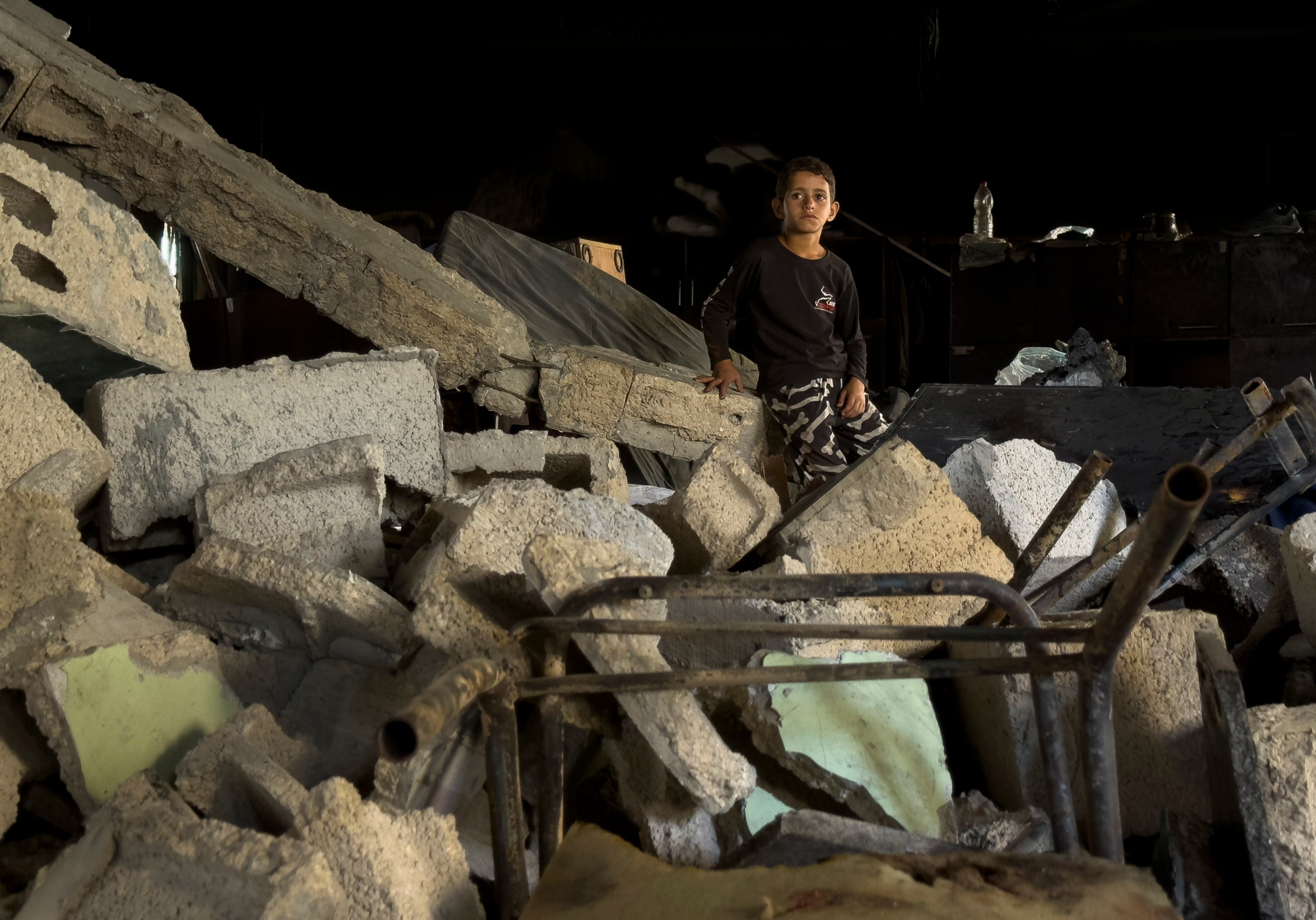 Hamás hizo un llamado para que cese el genocidio.-EFE/ Ahmad Awad