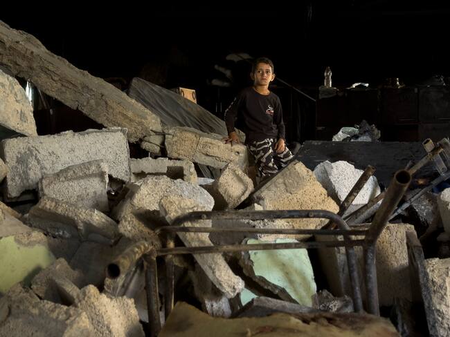 Hamás hizo un llamado para que cese el genocidio.-EFE/ Ahmad Awad