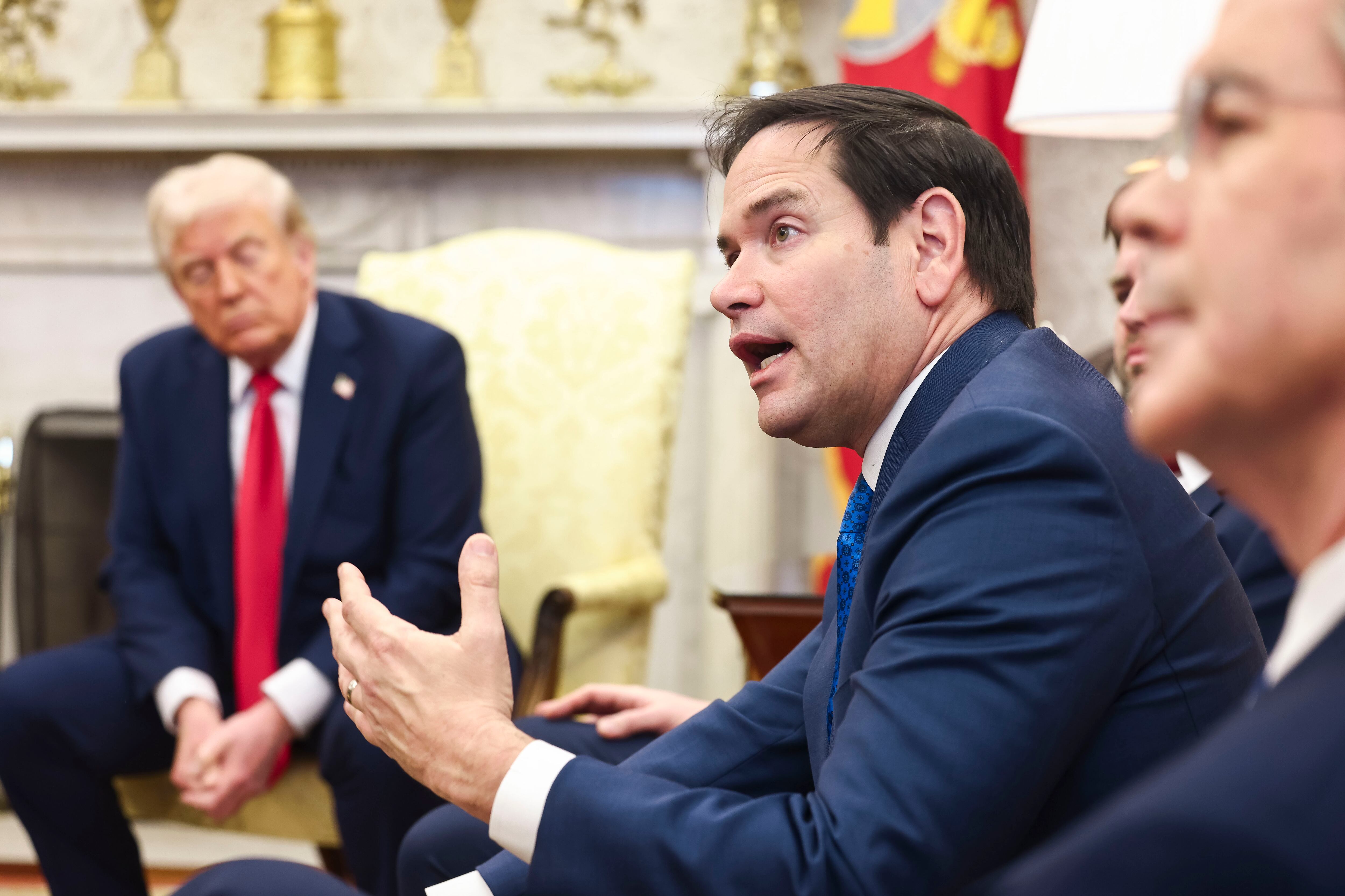 Marco Rubio y Donald Trump | Foto: EFE
