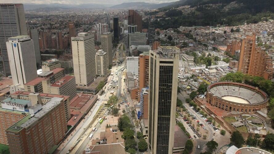 Panorámica de Bogotá. Foto: Colprensa Juan Pablo Bayona