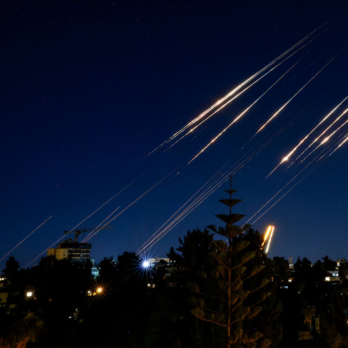 Irán lanzó un nuevo ataque de misiles contra Israel