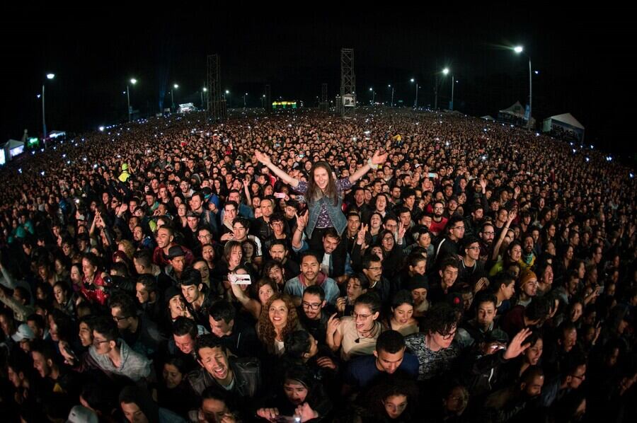 Rock al Parque regresa a Bogotá. Foto: Colprensa