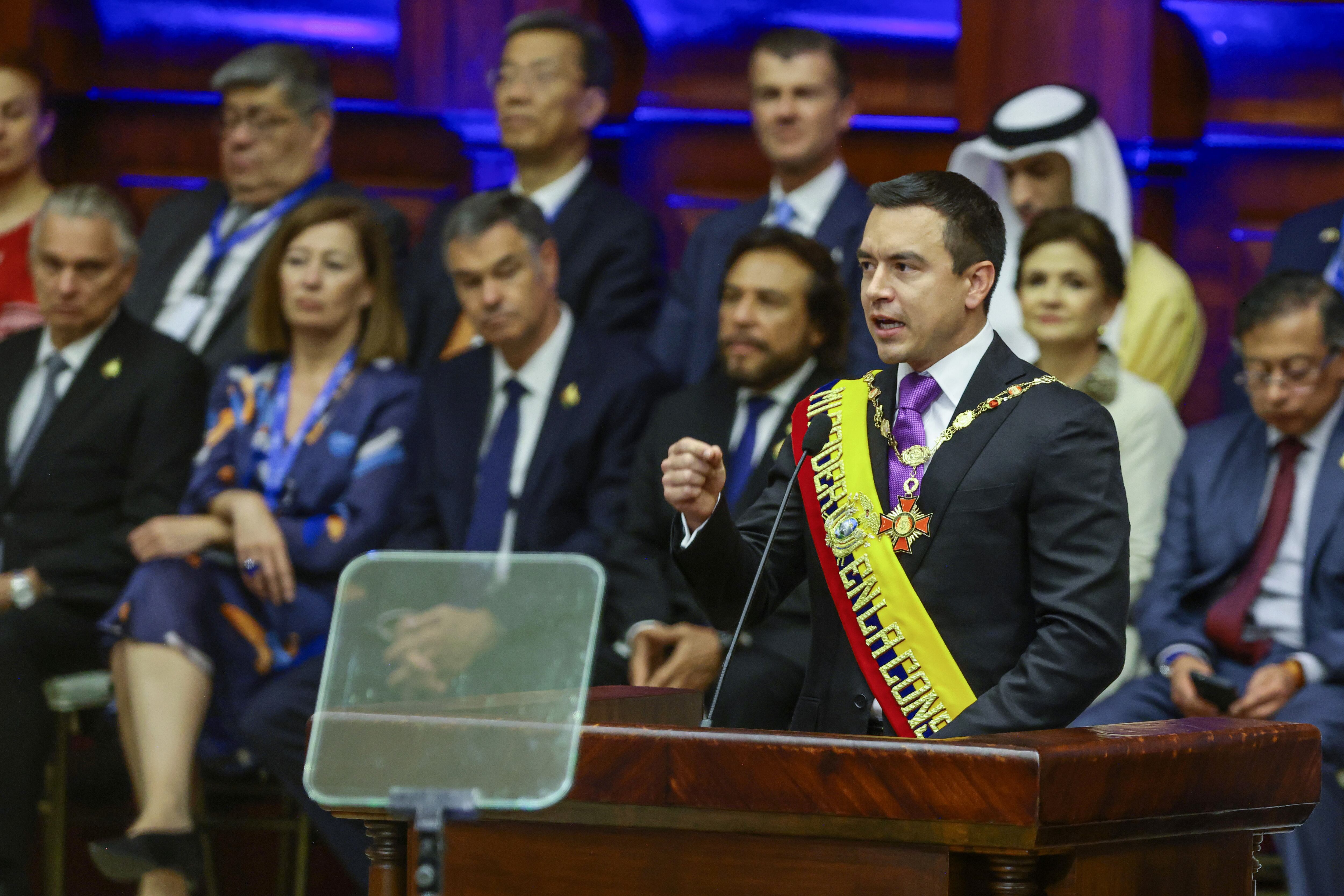 Daniel Noboa. Foto: Franklin Jacome/Getty Images.