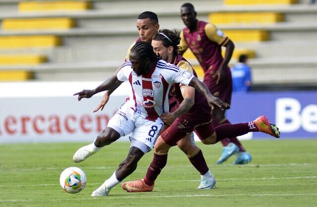 Junior vs. Tolima en la Liga Colombiana 2025. Foto: Colprensa