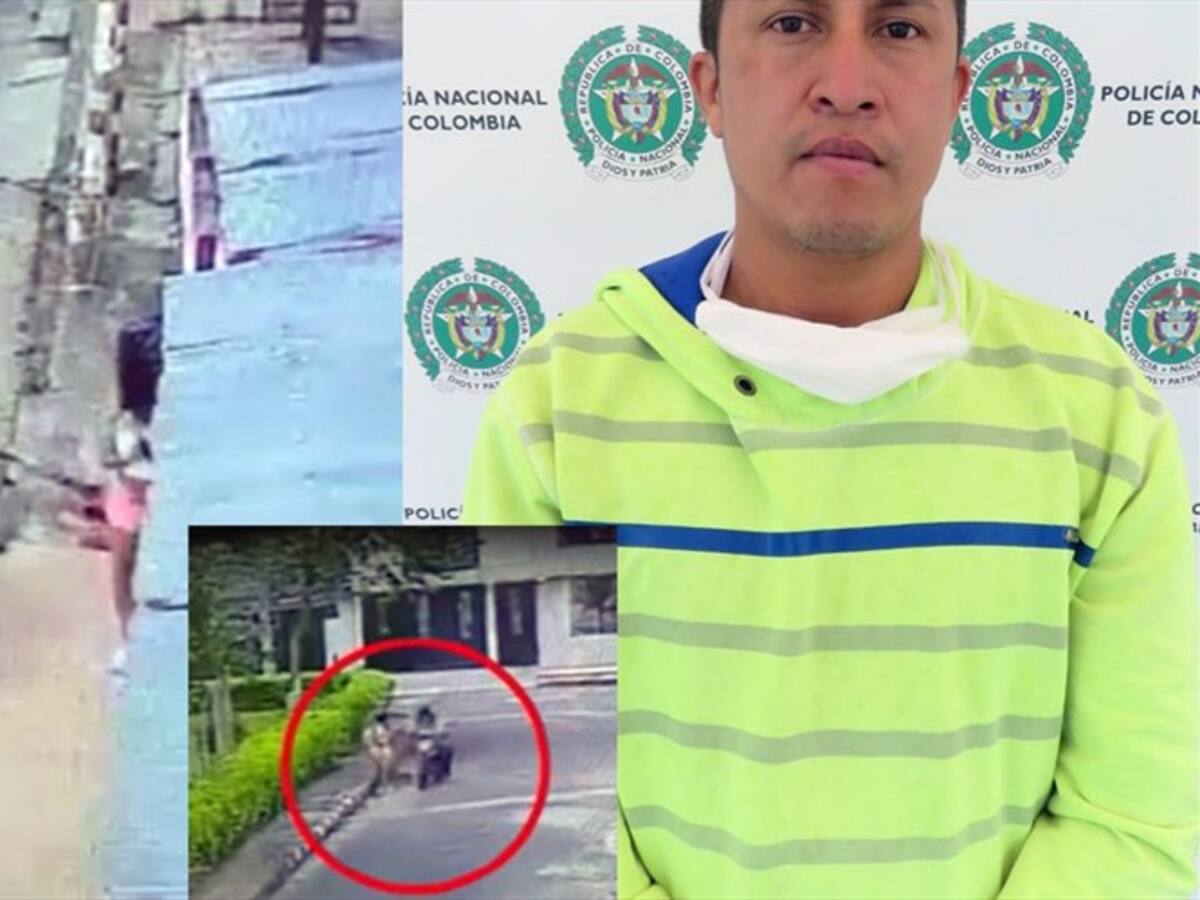 Capturado motociclista que acosó a una menor en una vía pública