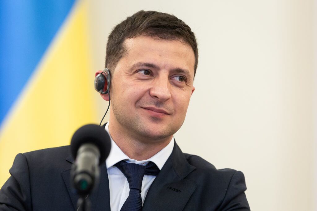Volodímir Zelenski, presidente de Ucrania. Foto: Getty Images.