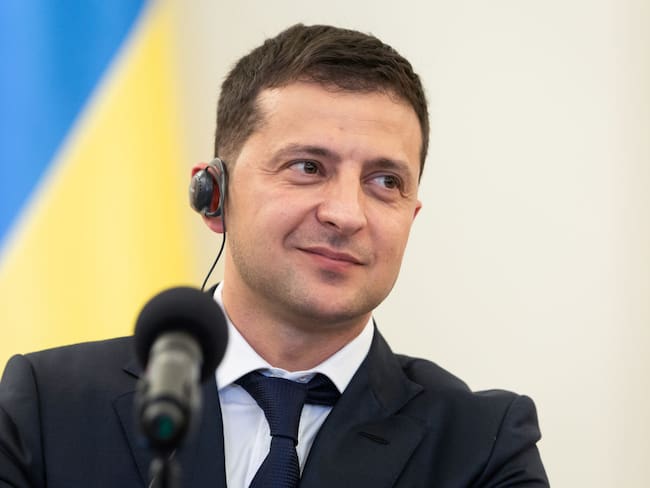 Volodímir Zelenski, presidente de Ucrania. Foto: Getty Images.