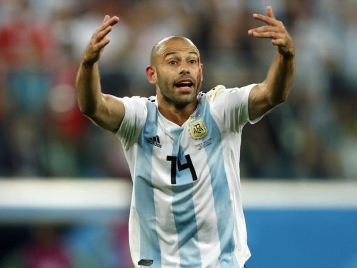 Javier Mascherano anuncia su retiro del fútbol profesional