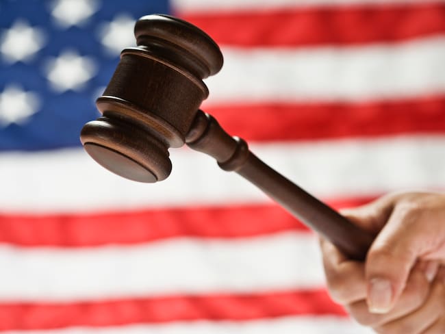 Imagen de referencia de juez en Estados Unidos. Foto: Getty Images