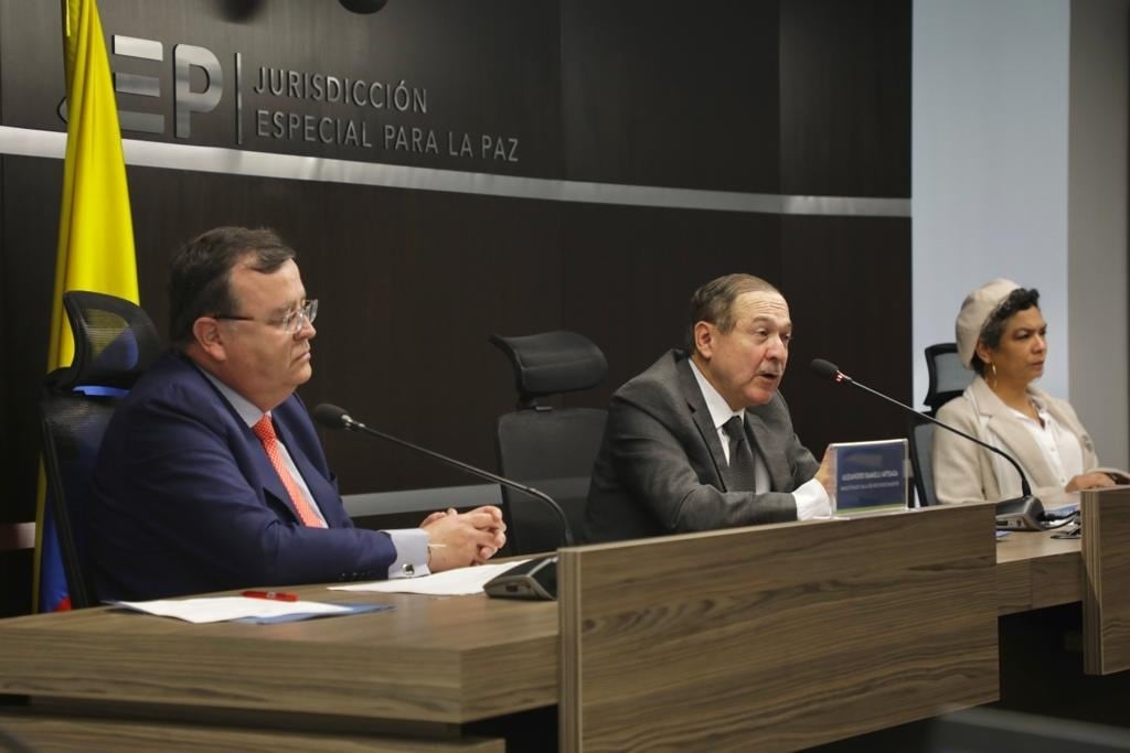 Sala de Reconocimiento de la Jurisdicción Especial para la Paz. Foto: cortesía: JEP.