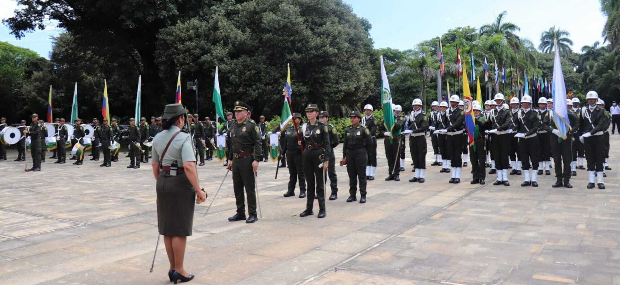 Nueva comandante de Policía/ Policía Metropolitana de Santa Marta 