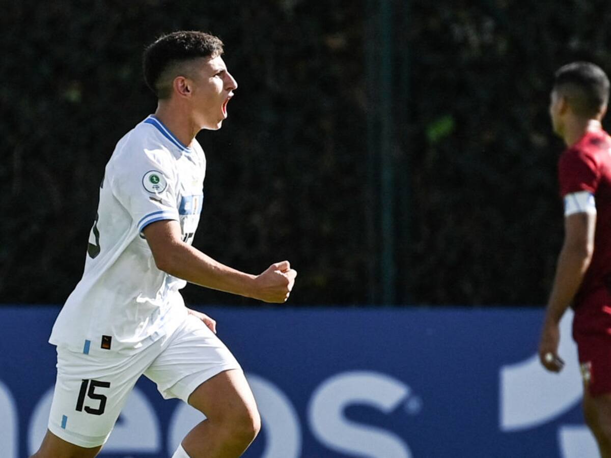 Video: Uruguay goleó 4-1 a Venezuela y se clasificó al Mundial Sub-20 de Indonesia