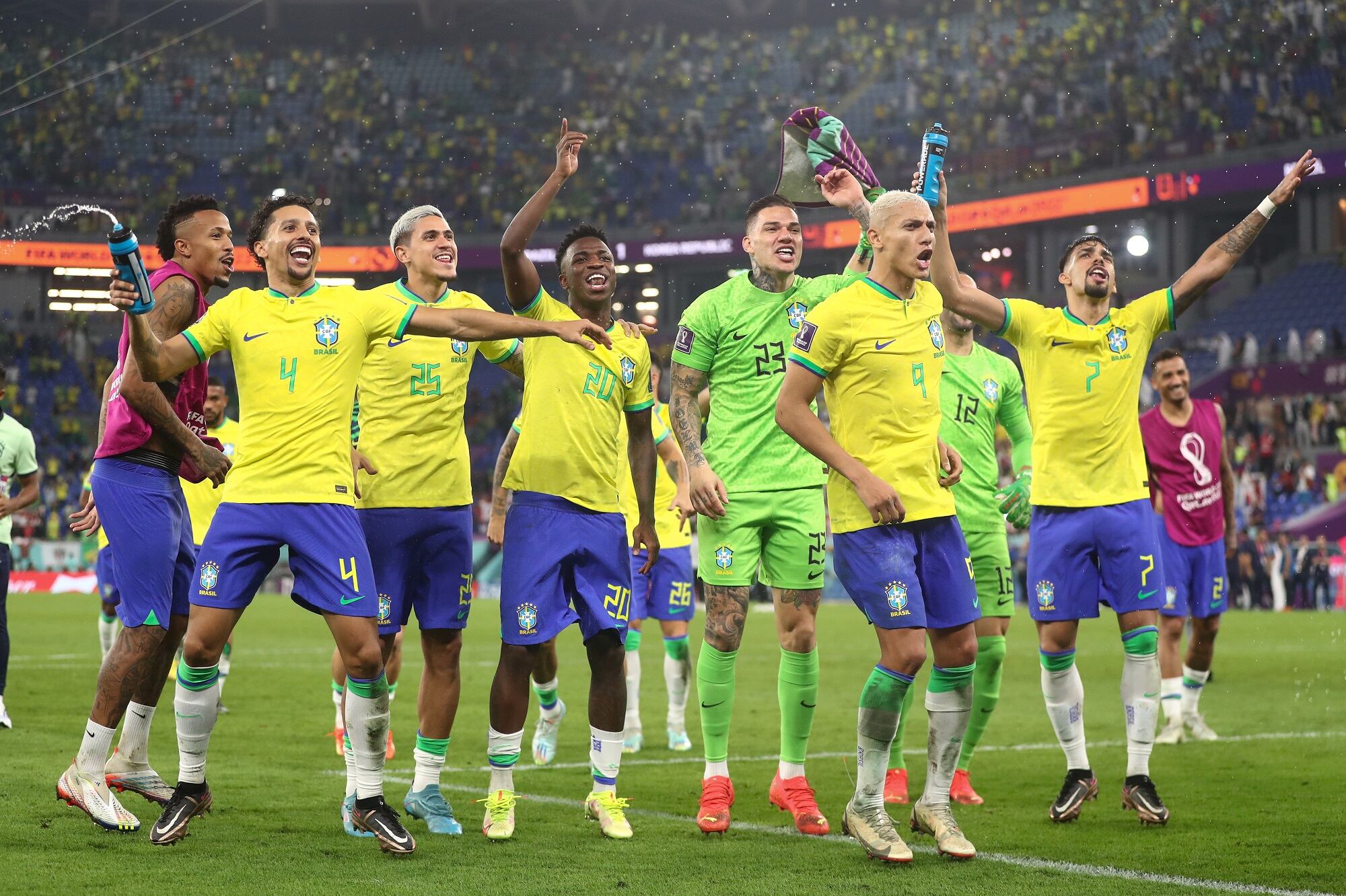 Selección de Brasil. (Photo by James Williamson - AMA/Getty Images)