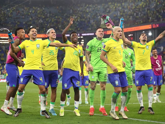 Selección de Brasil. (Photo by James Williamson - AMA/Getty Images)