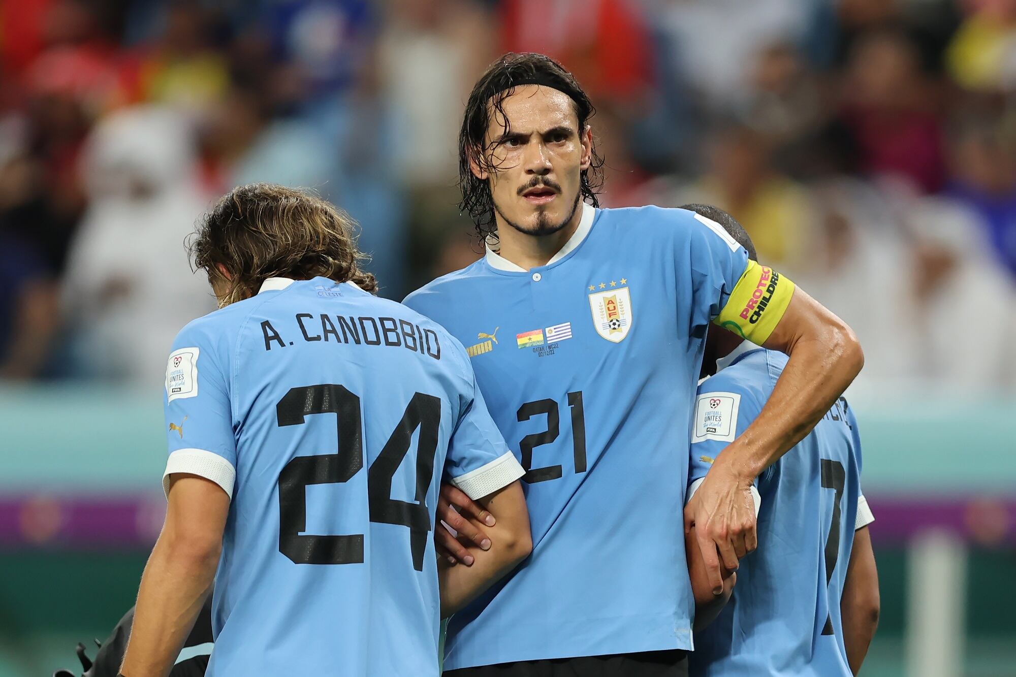 Edinson Cavani. (Photo by Youssef Loulidi/Fantasista/Getty Images)