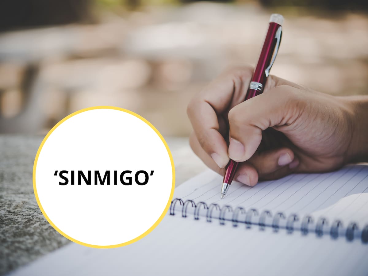 Si existe ‘conmigo’, ¿es correcto decir ‘sinmigo’?: Explicación de la RAE