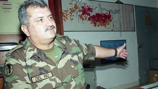 General (r) del Río salió de UCI y presenta mejoría. Foto: Colprensa