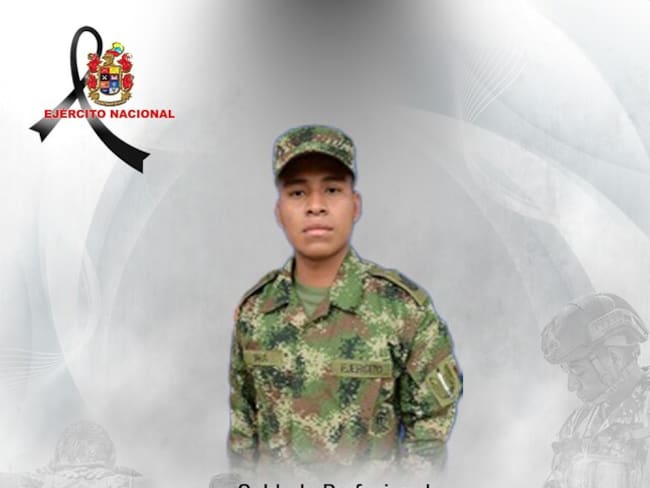 Soldado del Ejército. Foto: Colprensa.