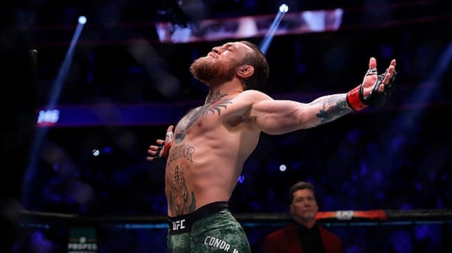 Los hombros, la clave del triunfo de Conor McGregor. Foto: Getty Images