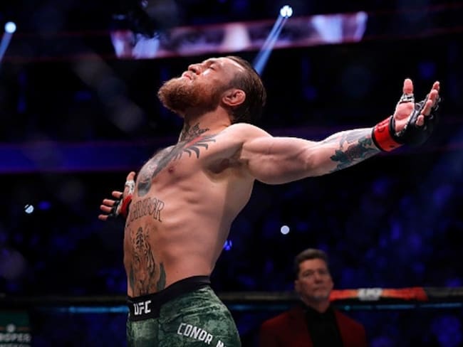 Los hombros, la clave del triunfo de Conor McGregor. Foto: Getty Images