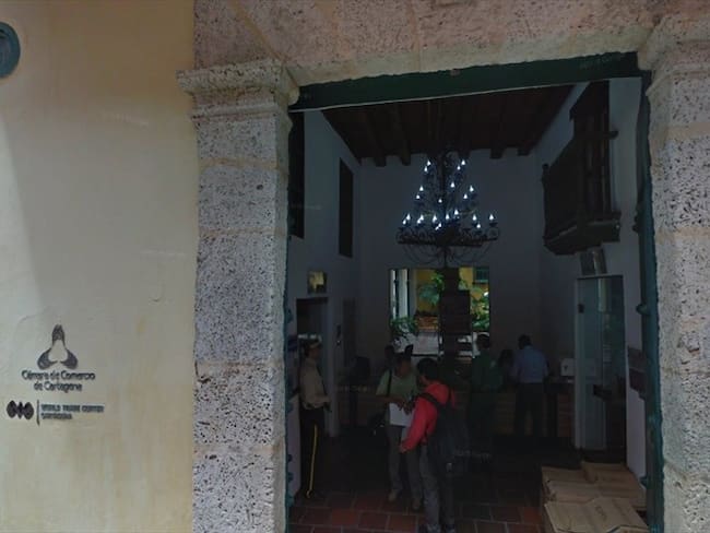 Oficinas de la Cámara de Comercio de Cartagena. Foto: