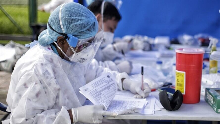 Casos de COVID-19 en Colombia. Foto: Colprensa