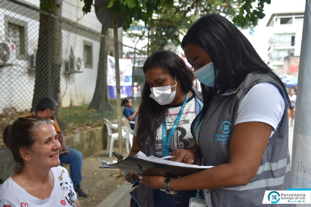 Funcionarios Personería de Cali. Foto: Personería