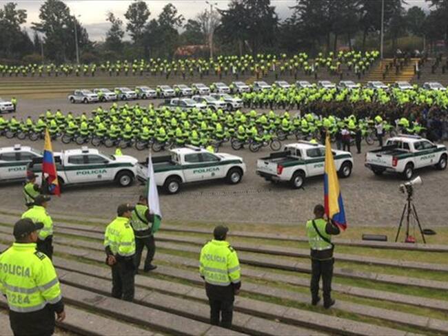 Policía Nacional. Foto: Colprensa.