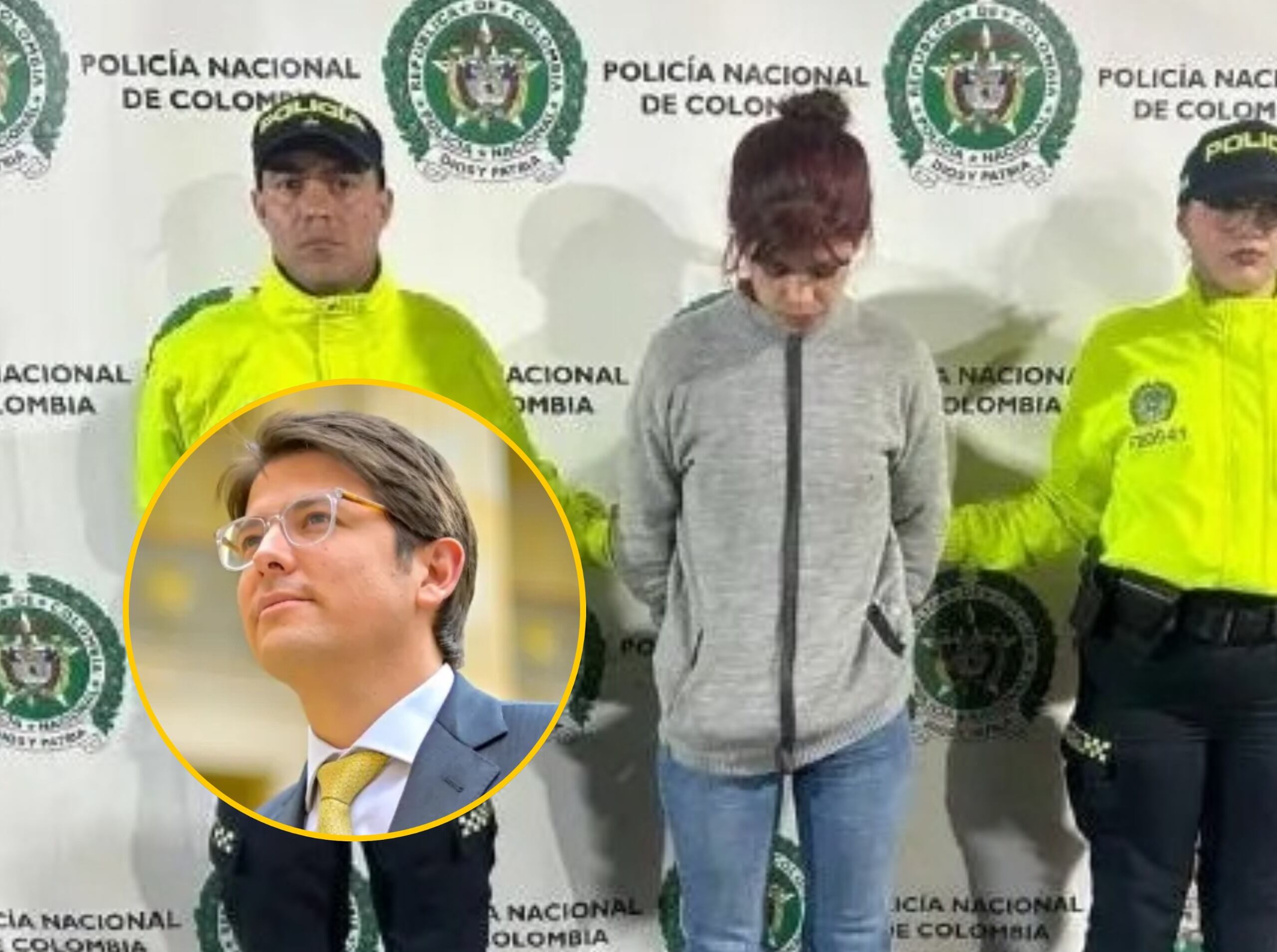 A la cárcel Katerine Martínez, procesada por atentado contra Miguel Uribe Turbay. Foto: suministrada.