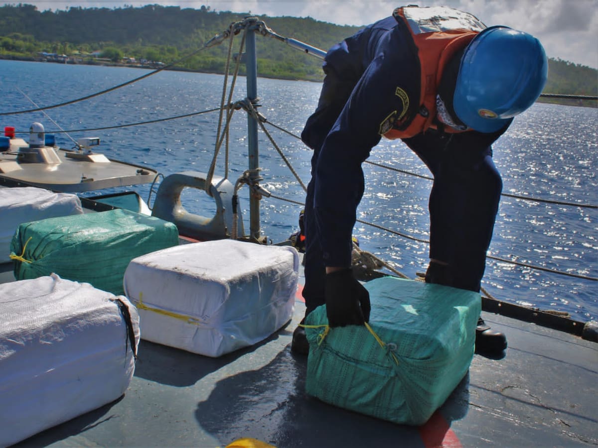 San Andrés: Incautan cargamento de coca avaluado en 10 millones de dólares