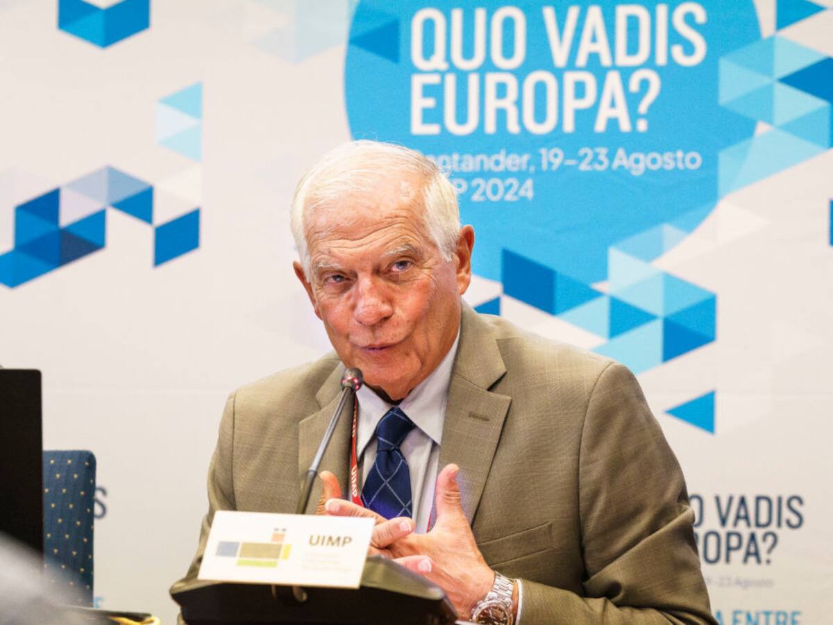 Josep Borrell afirmó que retirar limitación de armas a Ucrania lograría la paz con Rusia