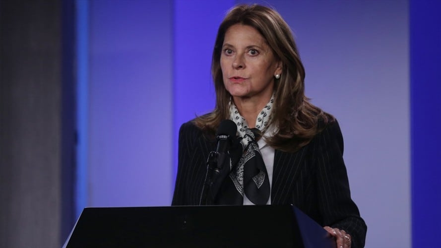 La vicepresidenta Marta Lucía Ramírez. Foto: Colprensa