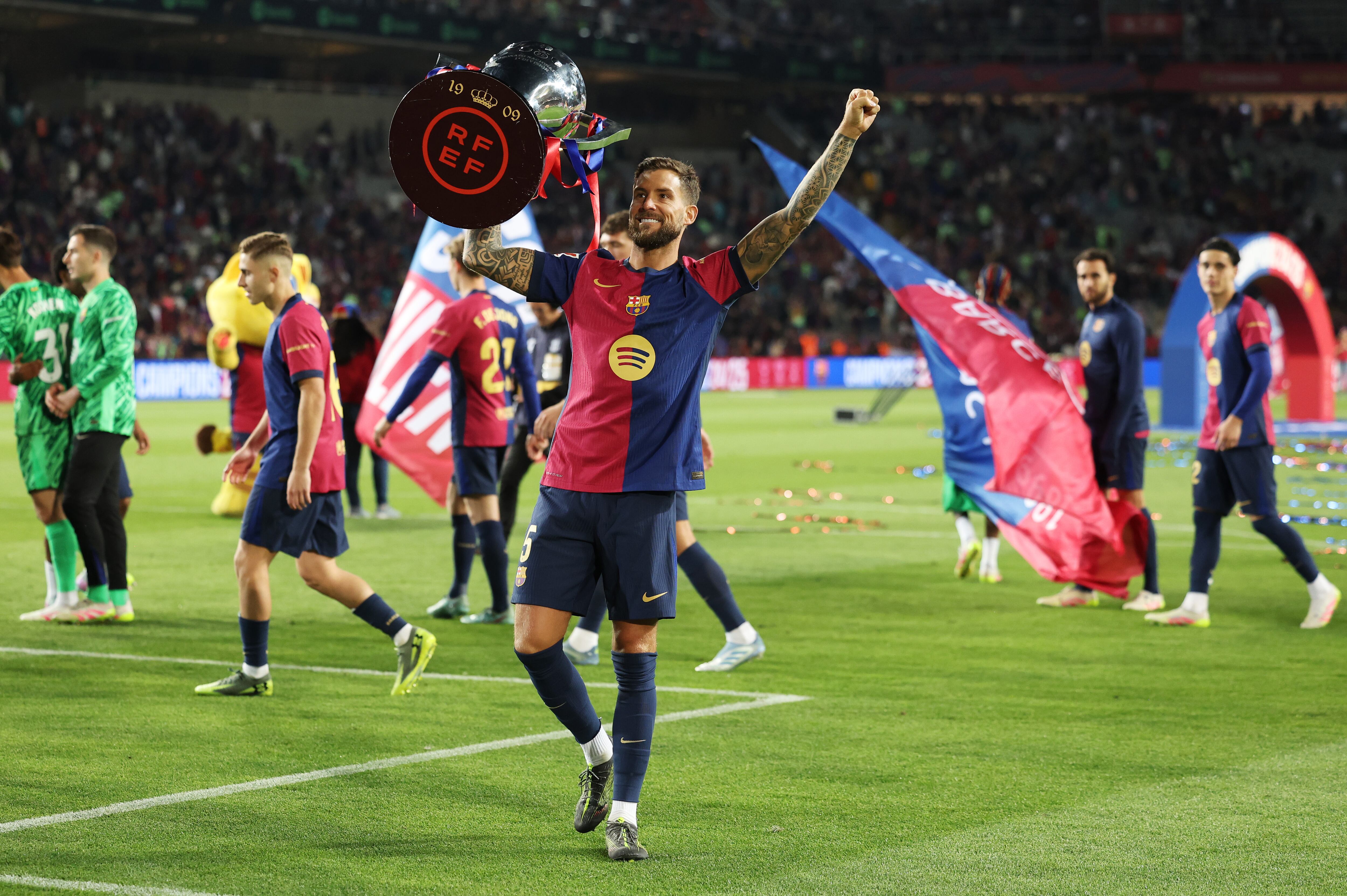 Iñigo Martínez. Foto: Judit Cartiel/Getty Images