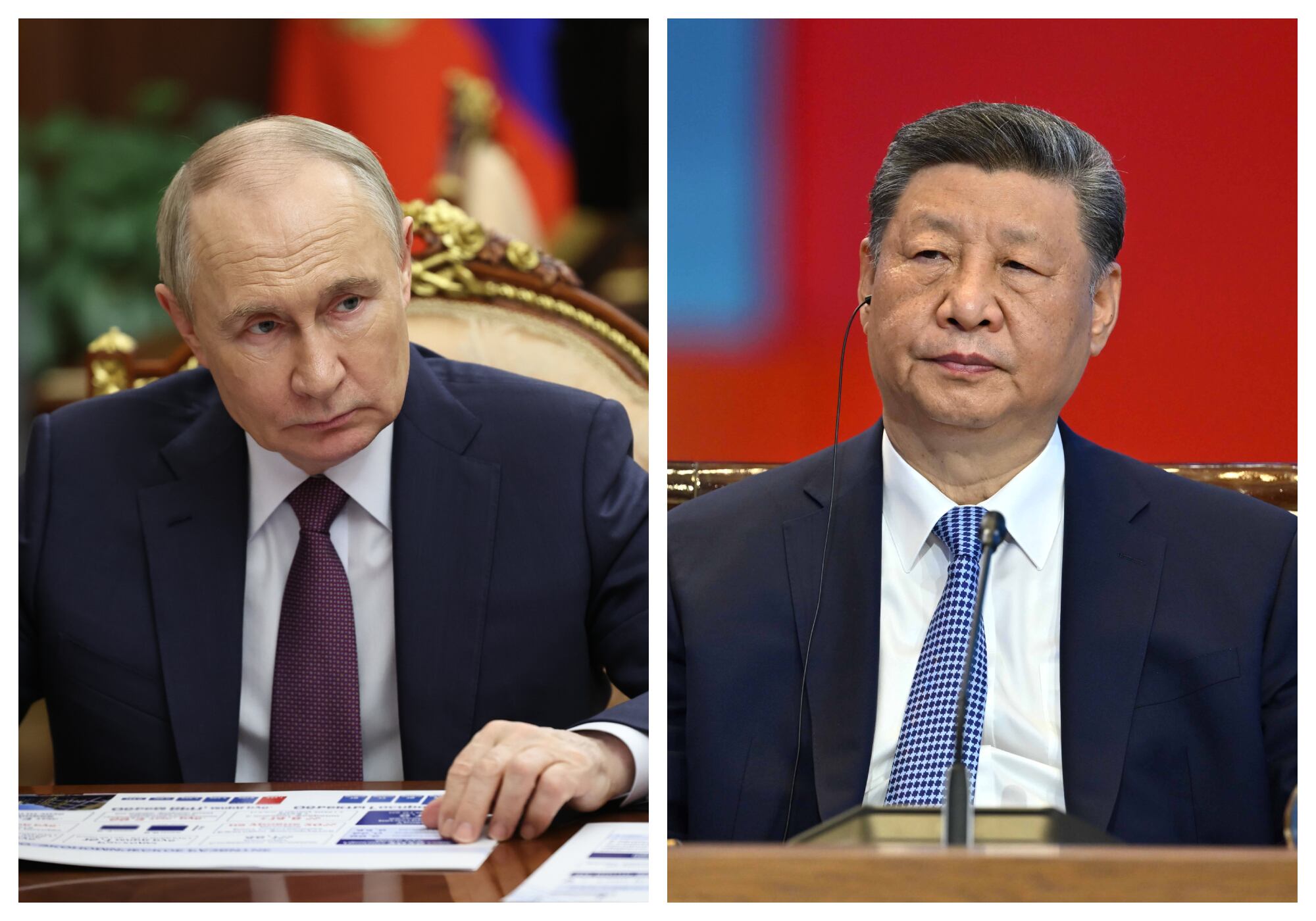 Putin y Xi condenaron firmemente en conversación telefónica las acciones de Israel contra Irán. Foto: EFE.
