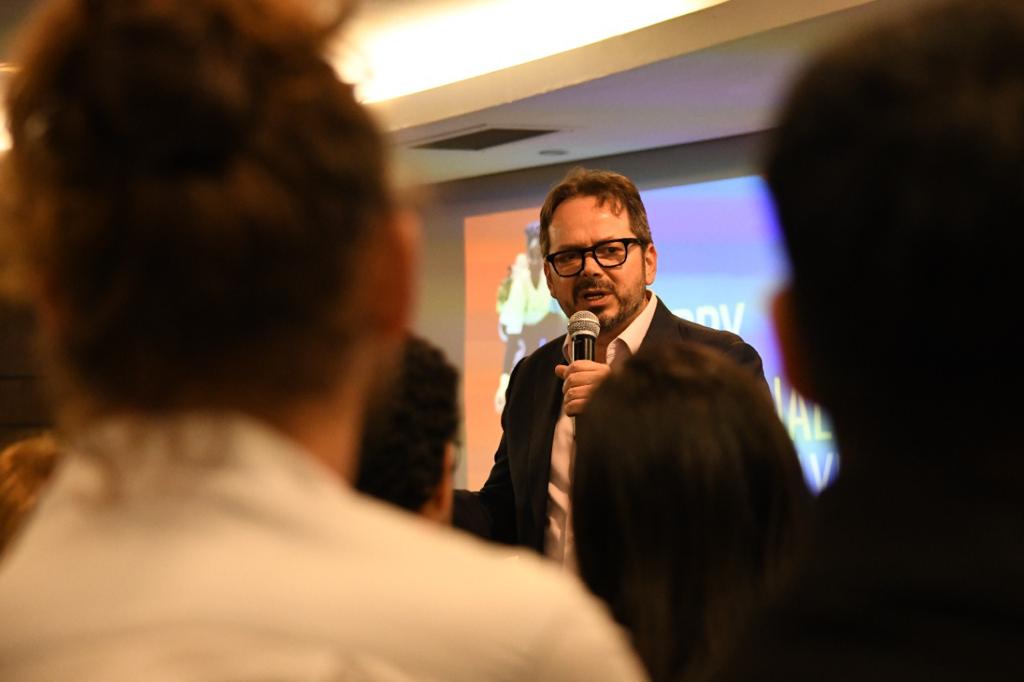 El Jefe de la Misión de Naciones Unidas para el Acuerdo de Paz, Carlos Ruis Massieu. Foto: cuenta oficial de Twitter de Carlos Ruis.